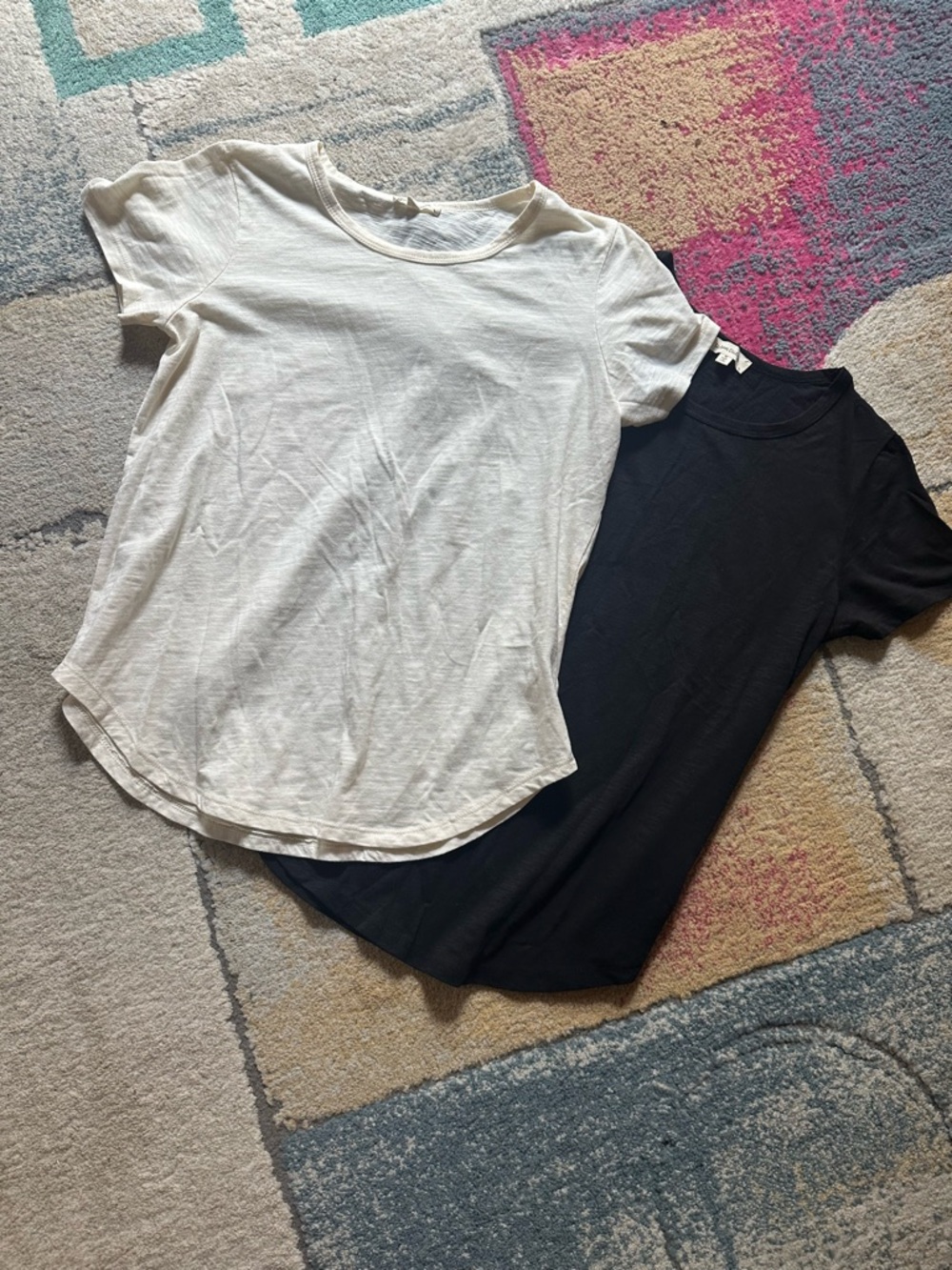 Urban Diction t shirts black & cream medium - Picture 2 of 5